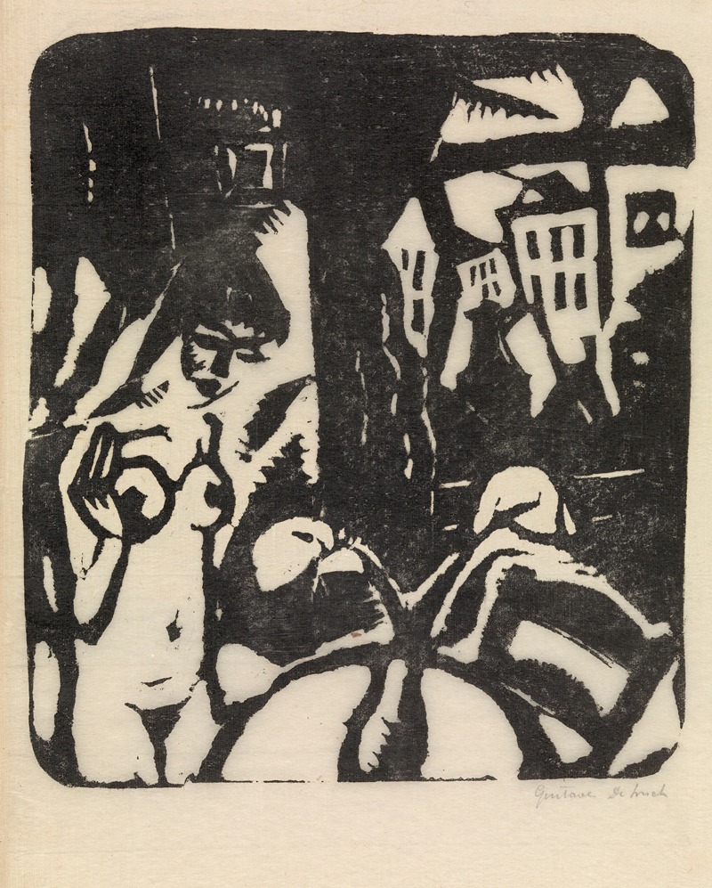 Gustave De Smet - Interior with Nude