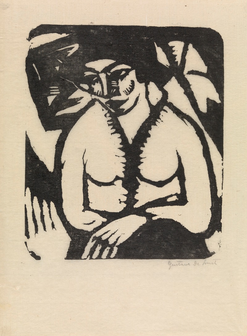 Gustave De Smet - Seated Woman