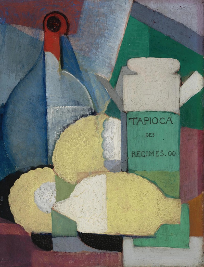 Ángel Zárraga - Still Life with Lemons and Tapioca
