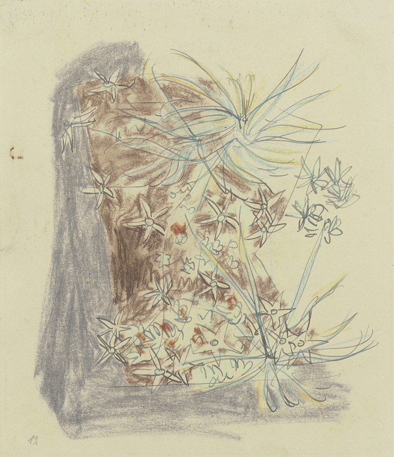 August Babberger - Study of plants 2