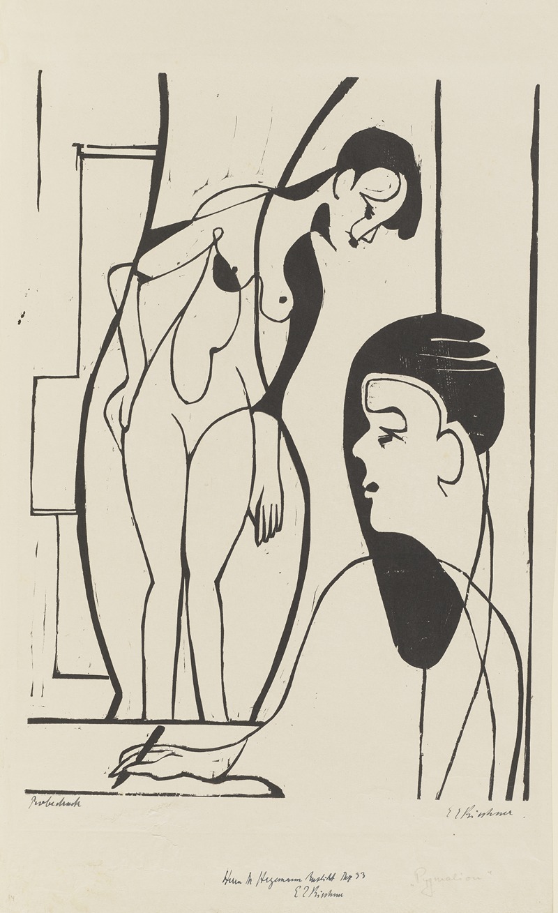 Ernst Ludwig Kirchner - Künstler und Modell