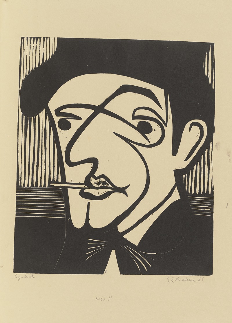 Ernst Ludwig Kirchner - Maler M.