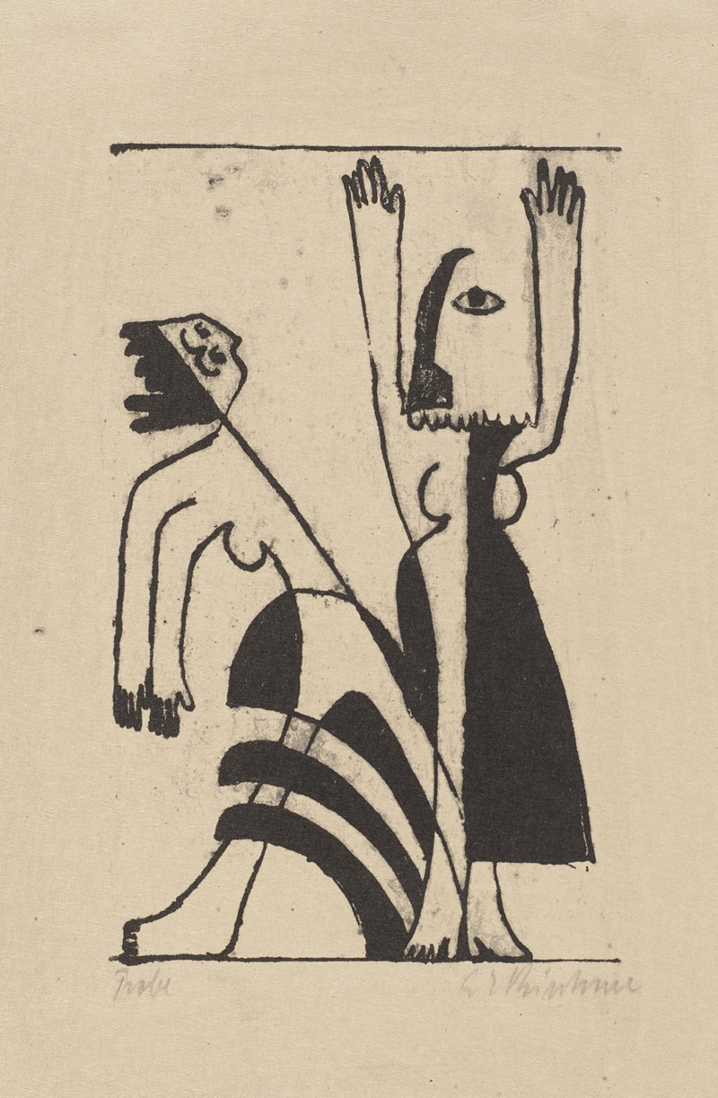 Ernst Ludwig Kirchner - Maskentanz