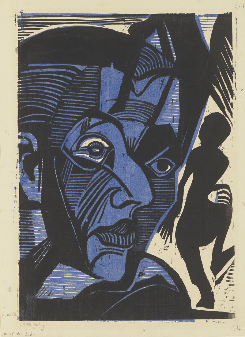 Ernst Ludwig Kirchner - Self-Portrait (Melancholy of the Mountains)