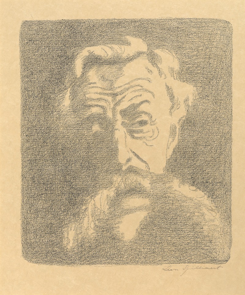 Léon Spilliaert - Portret van Emile Verhaeren