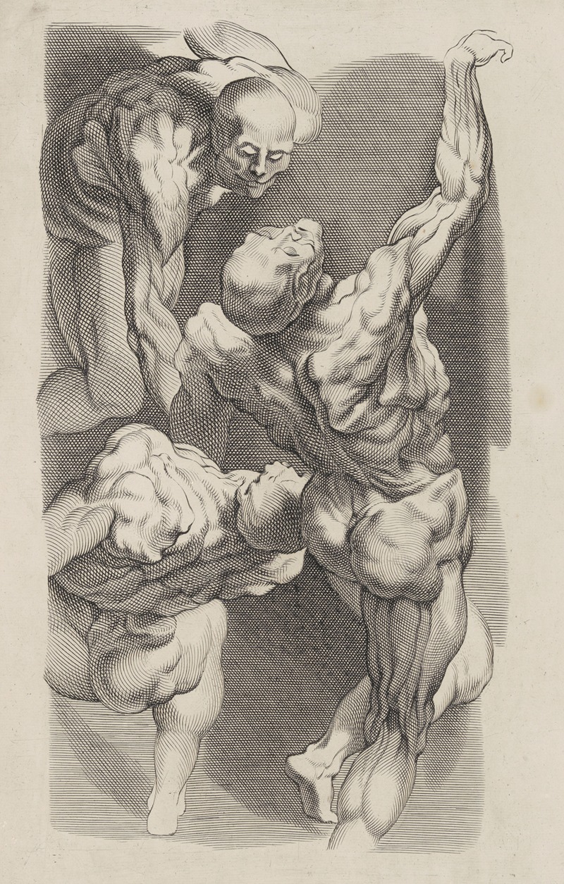 Peter Paul Rubens - Study of Three Naked Men