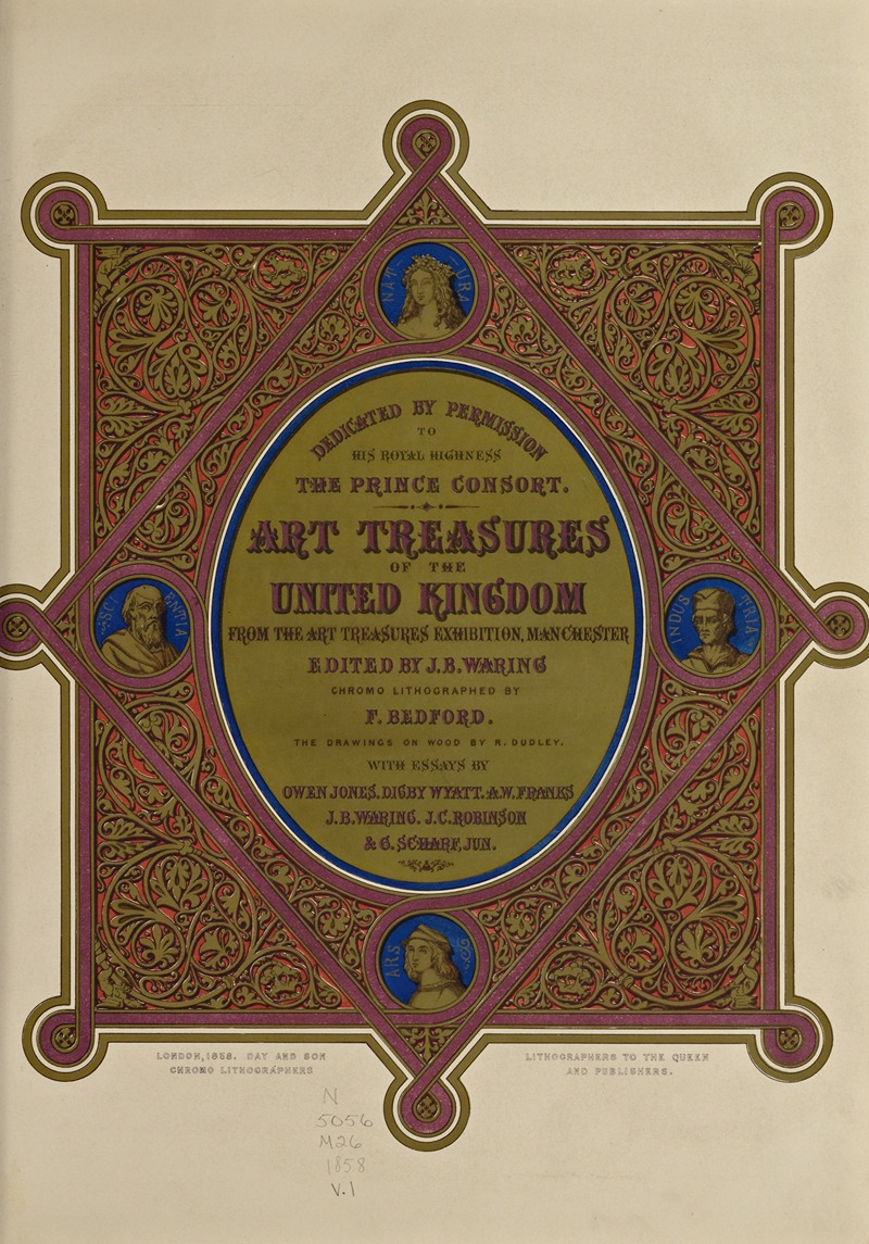 Robert Dudley - Art treasures of the United Kingdom Pl.01