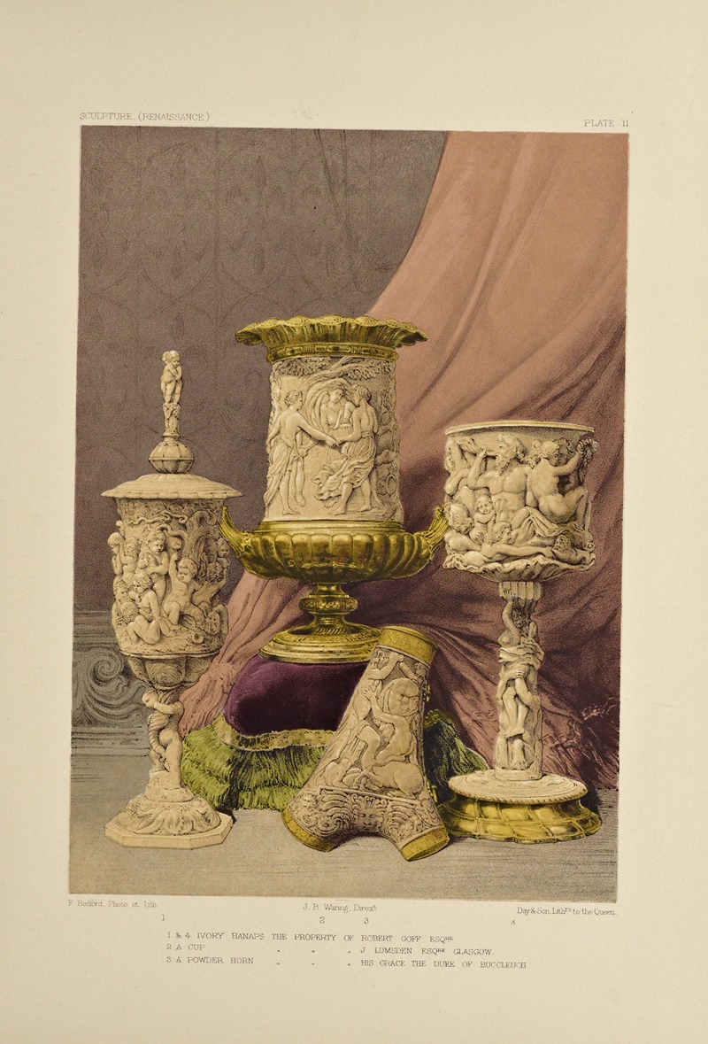 Robert Dudley - Art treasures of the United Kingdom Pl.12