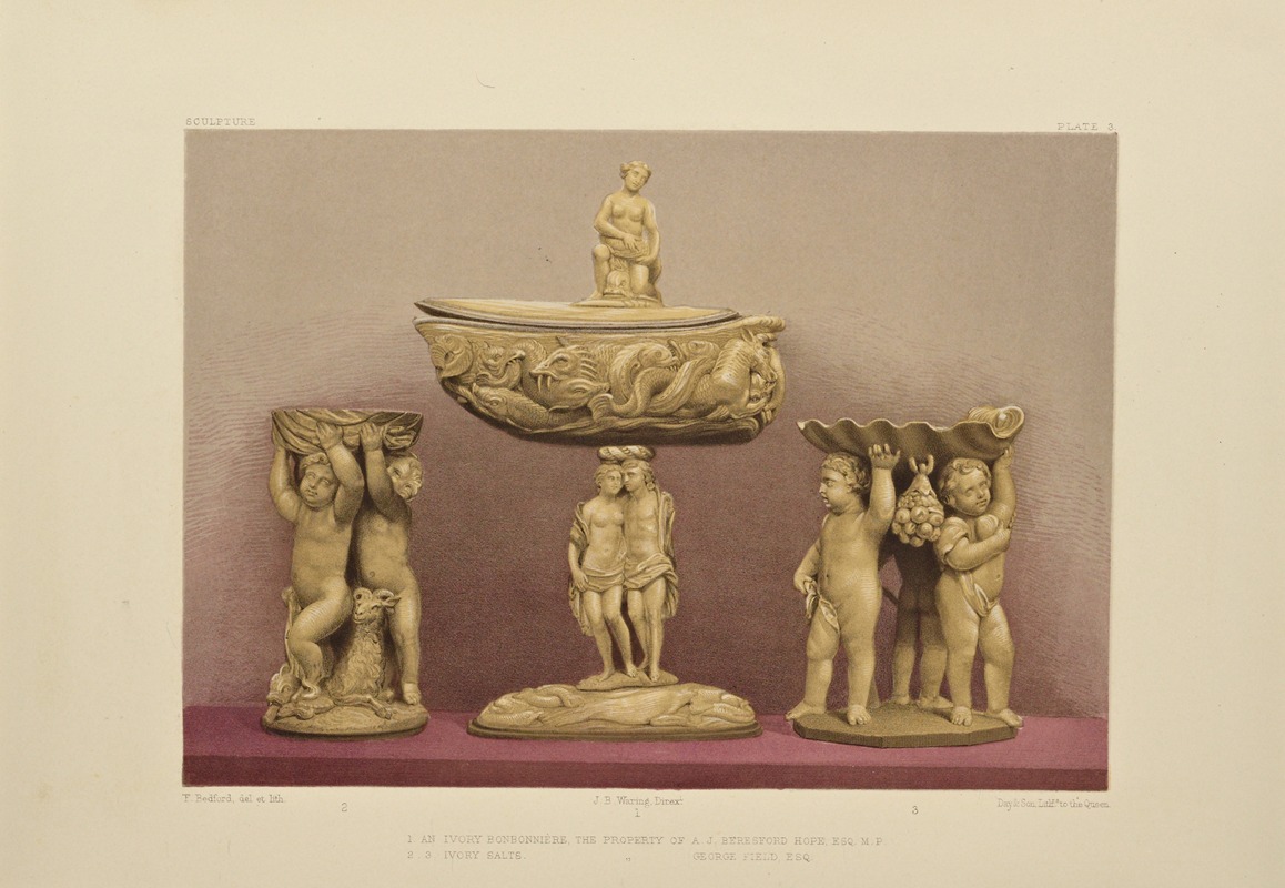 Robert Dudley - Art treasures of the United Kingdom Pl.13