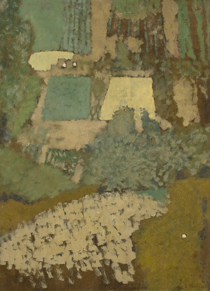 Édouard Vuillard - Vue plongeante sur la colline