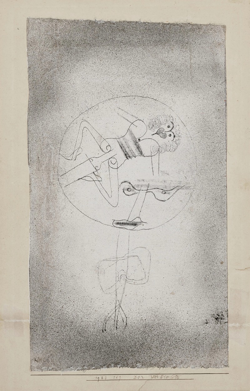 Paul Klee - Der Verliebte (The Man in Love)
