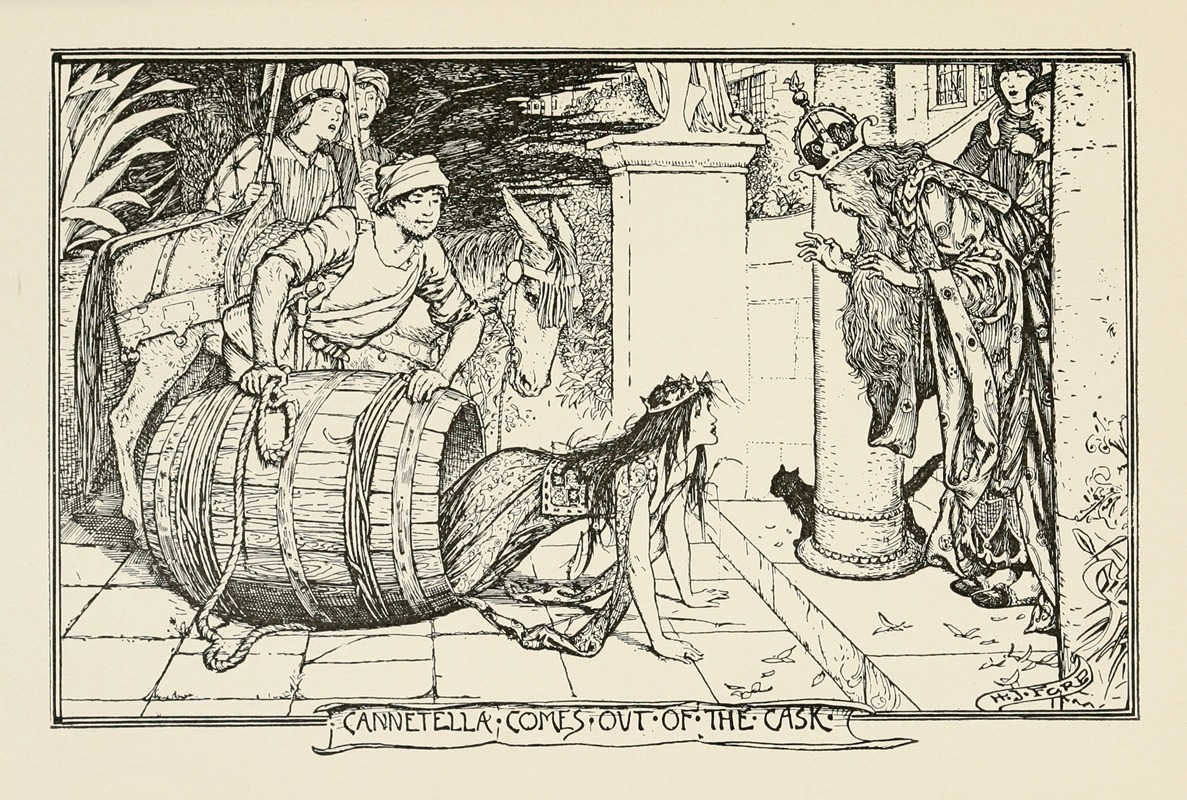 Henry Justice Ford - Cannetella comes out of the Cask