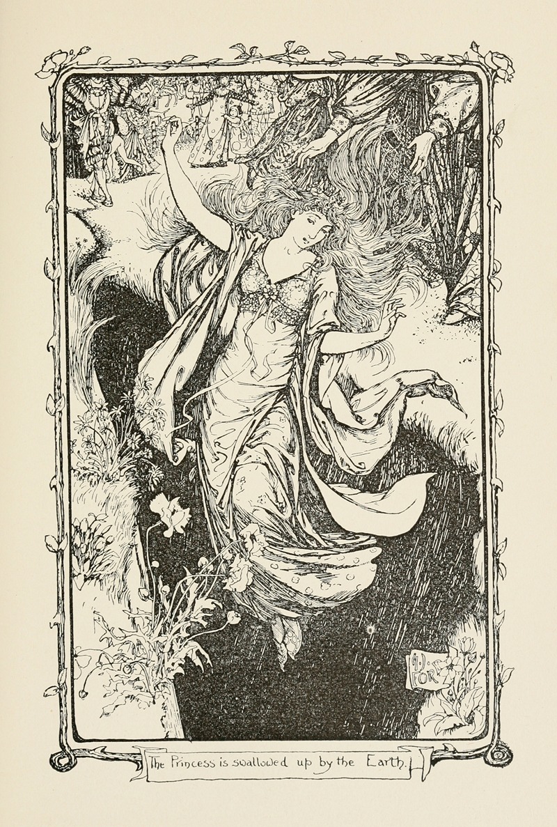 Henry Justice Ford - The Princess is swallowed up by the Earth