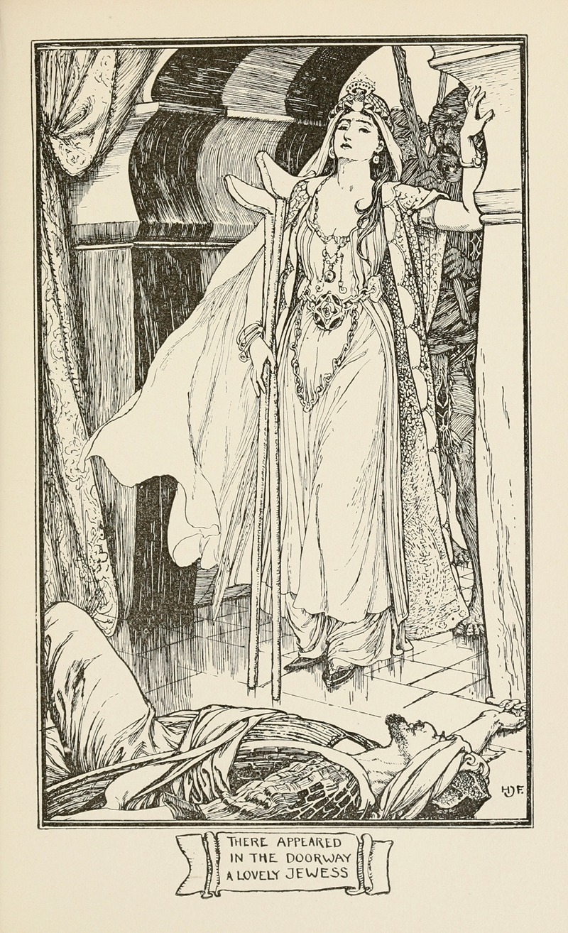 Henry Justice Ford - There appeared in the Doorway a lovely Jewess