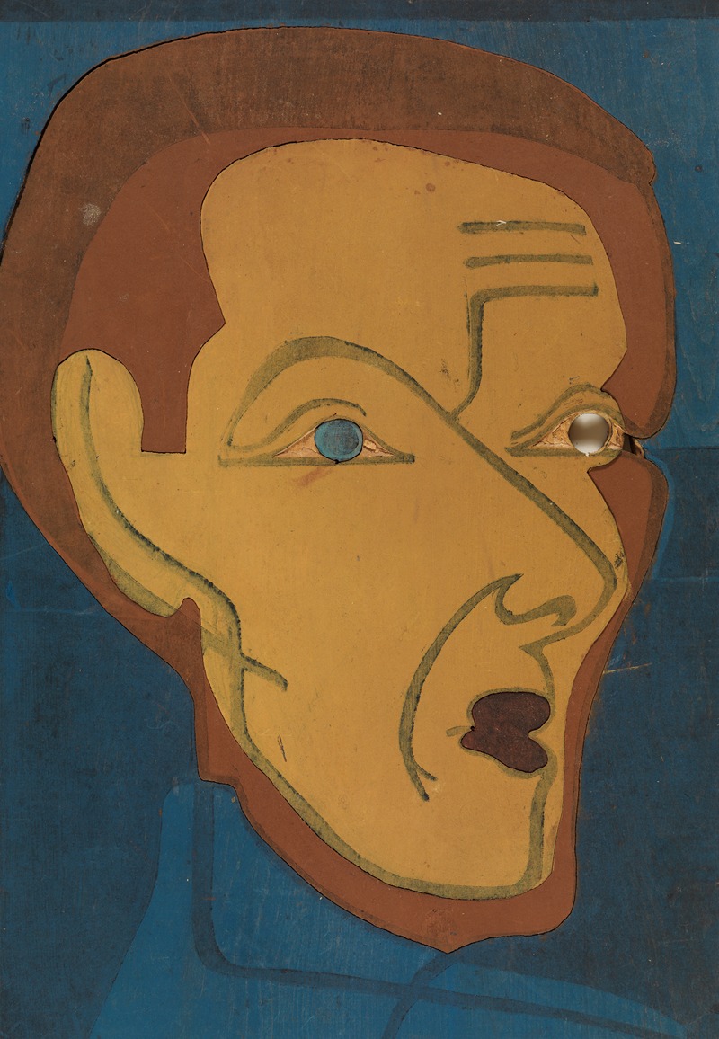 Ernst Ludwig Kirchner - Selbstporträt, Farbstock I