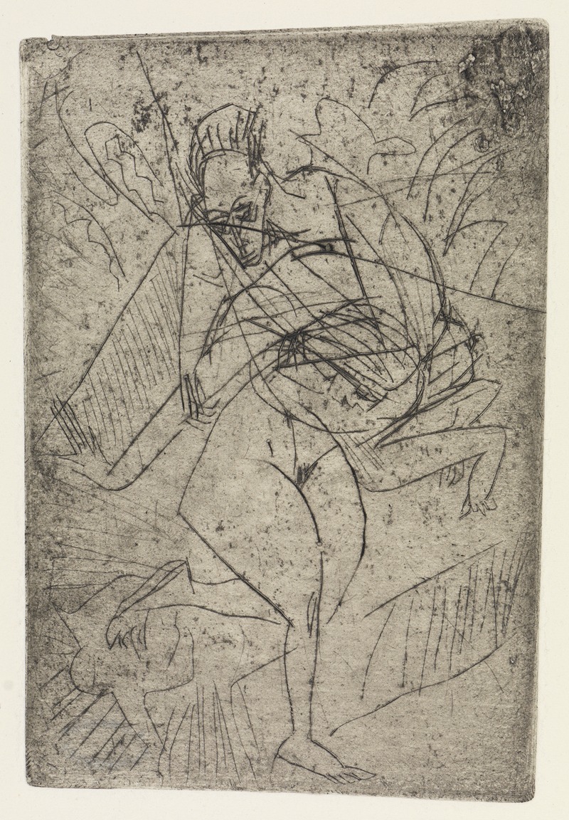 Ernst Ludwig Kirchner - Vergewaltigungsszene