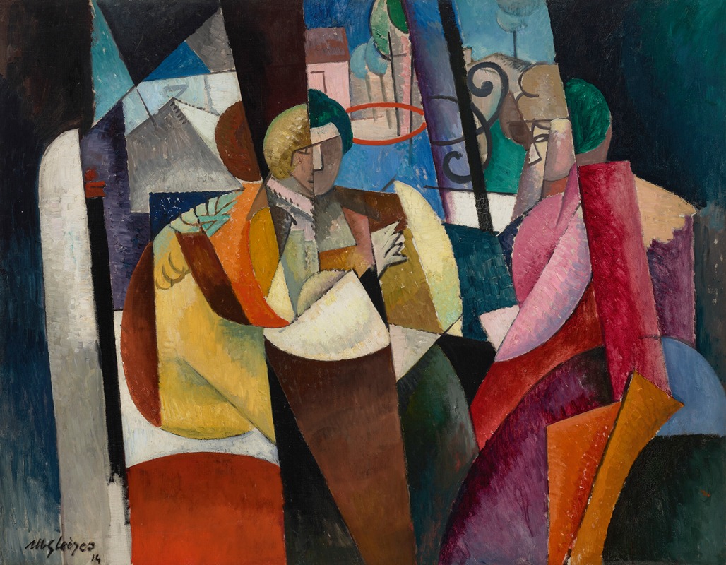 Albert Gleizes - Femmes assises devant une fenêtre