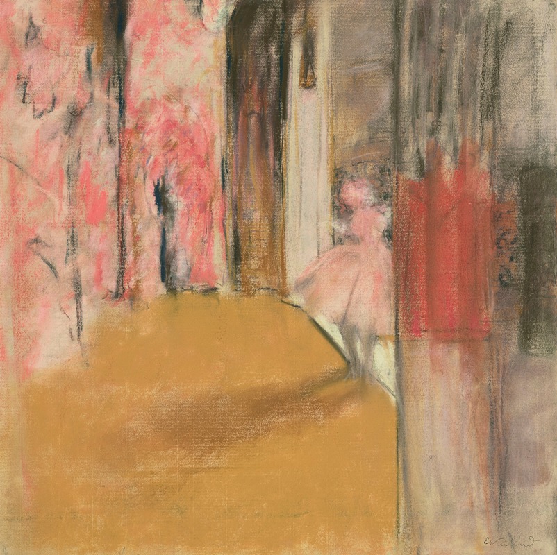 Édouard Vuillard - Yvonne Printemps dans L’Illusionniste (étude)