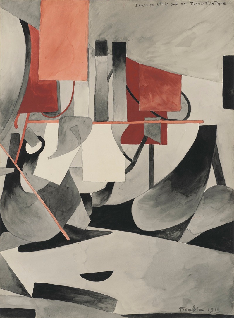 Francis Picabia - Danseuse étoile sur un transatlantique