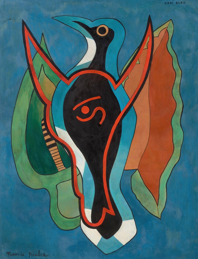 Francis Picabia - Geai bleu