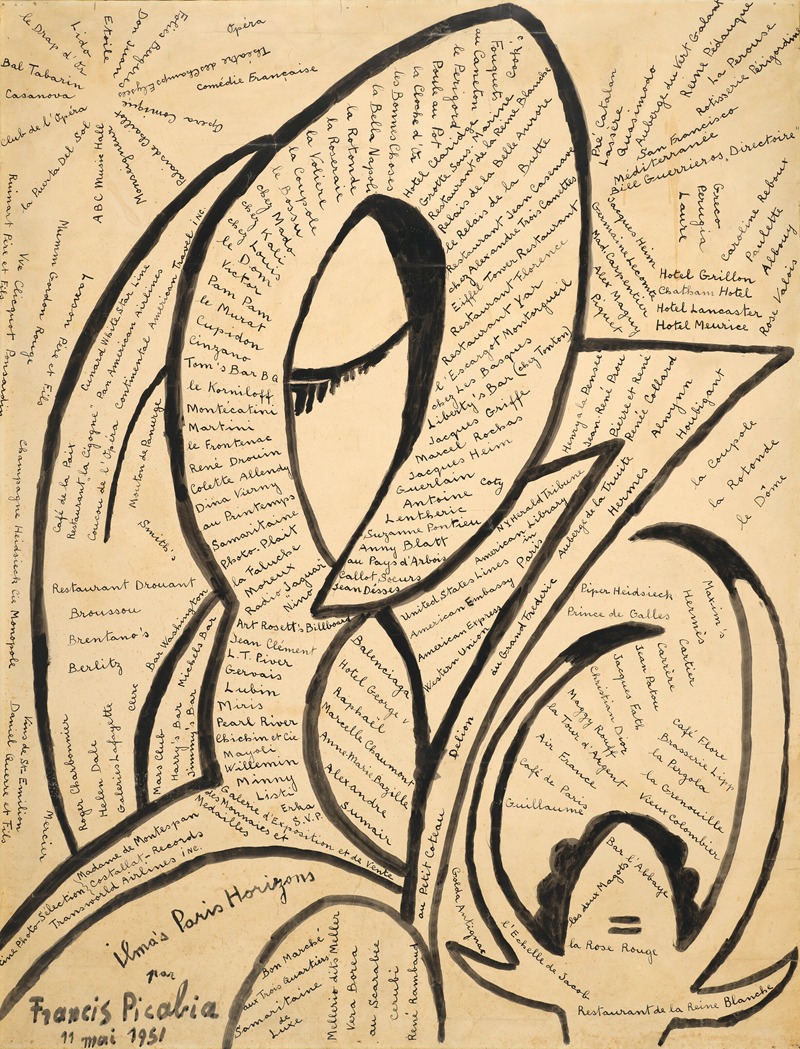 Francis Picabia - Ilma’s Paris Horizons