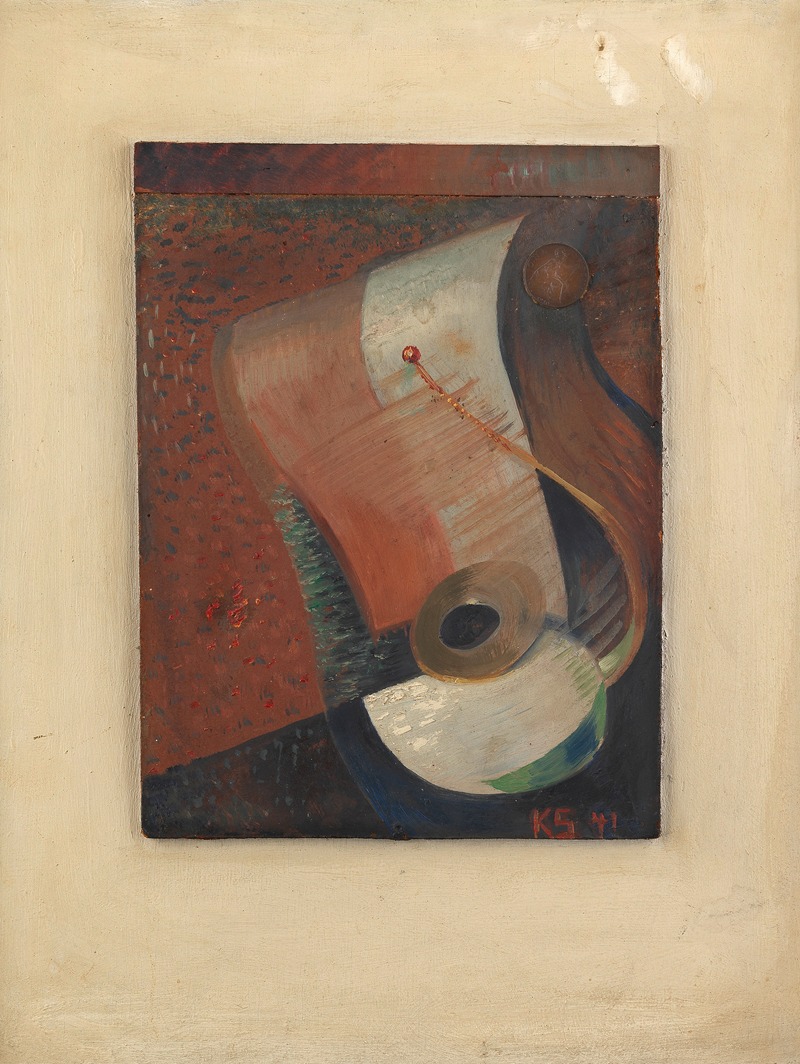 Kurt Schwitters - Still life with penny