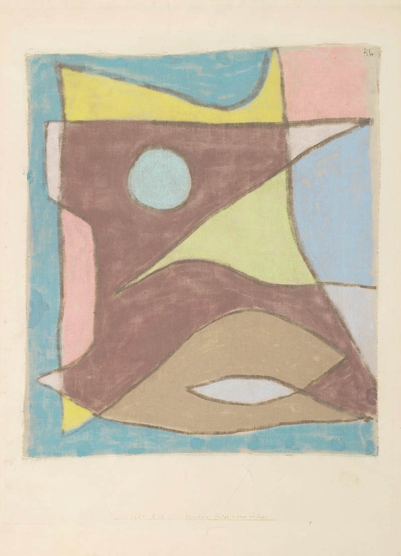 Paul Klee - Maske unterwasserführer
