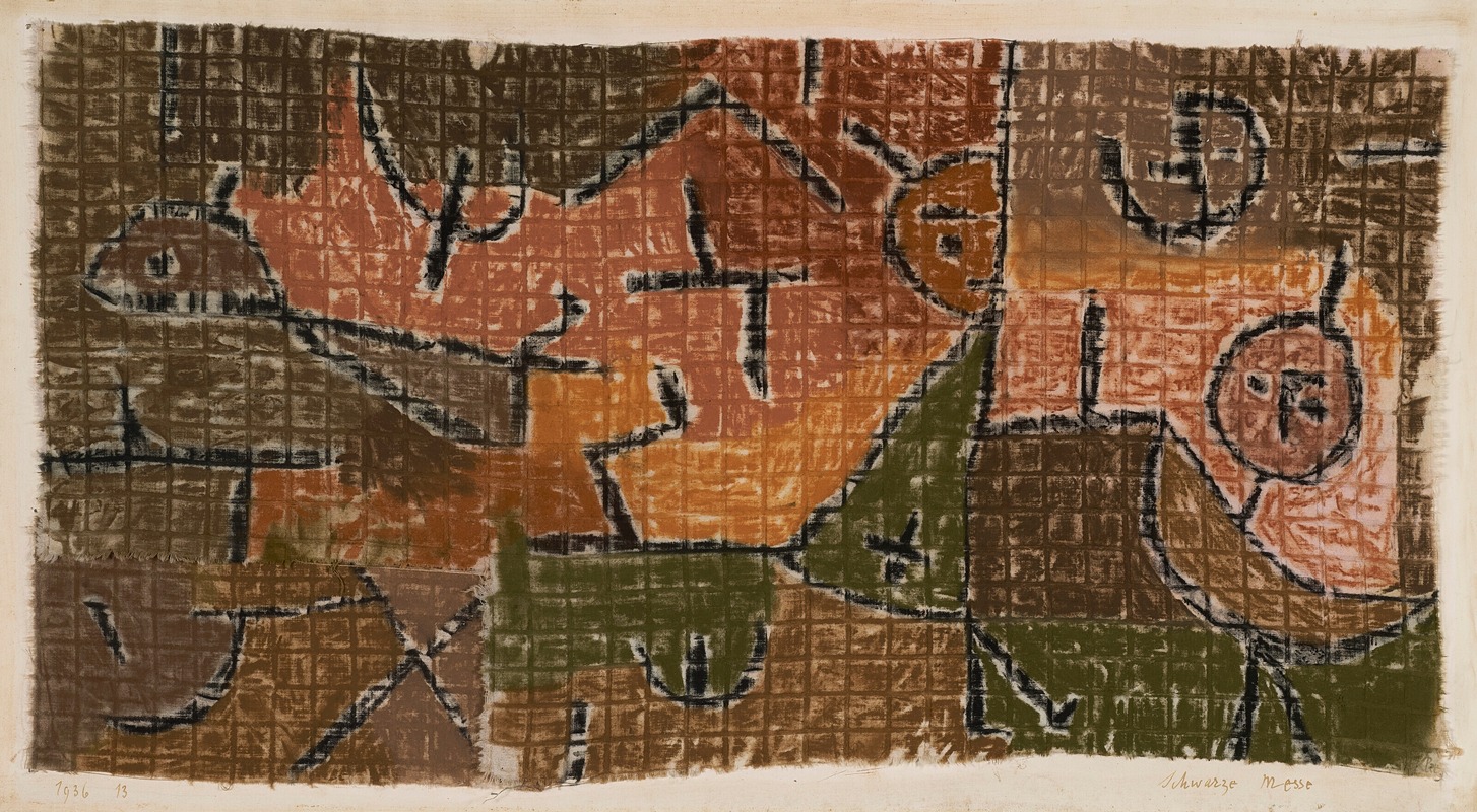 Paul Klee - Schwarze Messe
