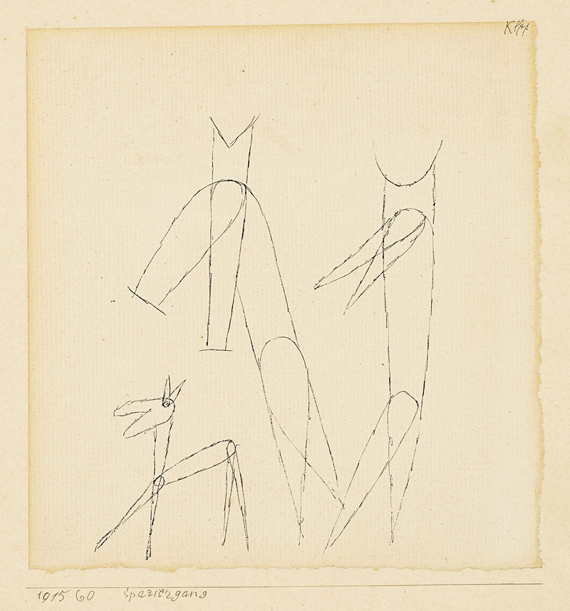 Paul Klee - Spaziergang