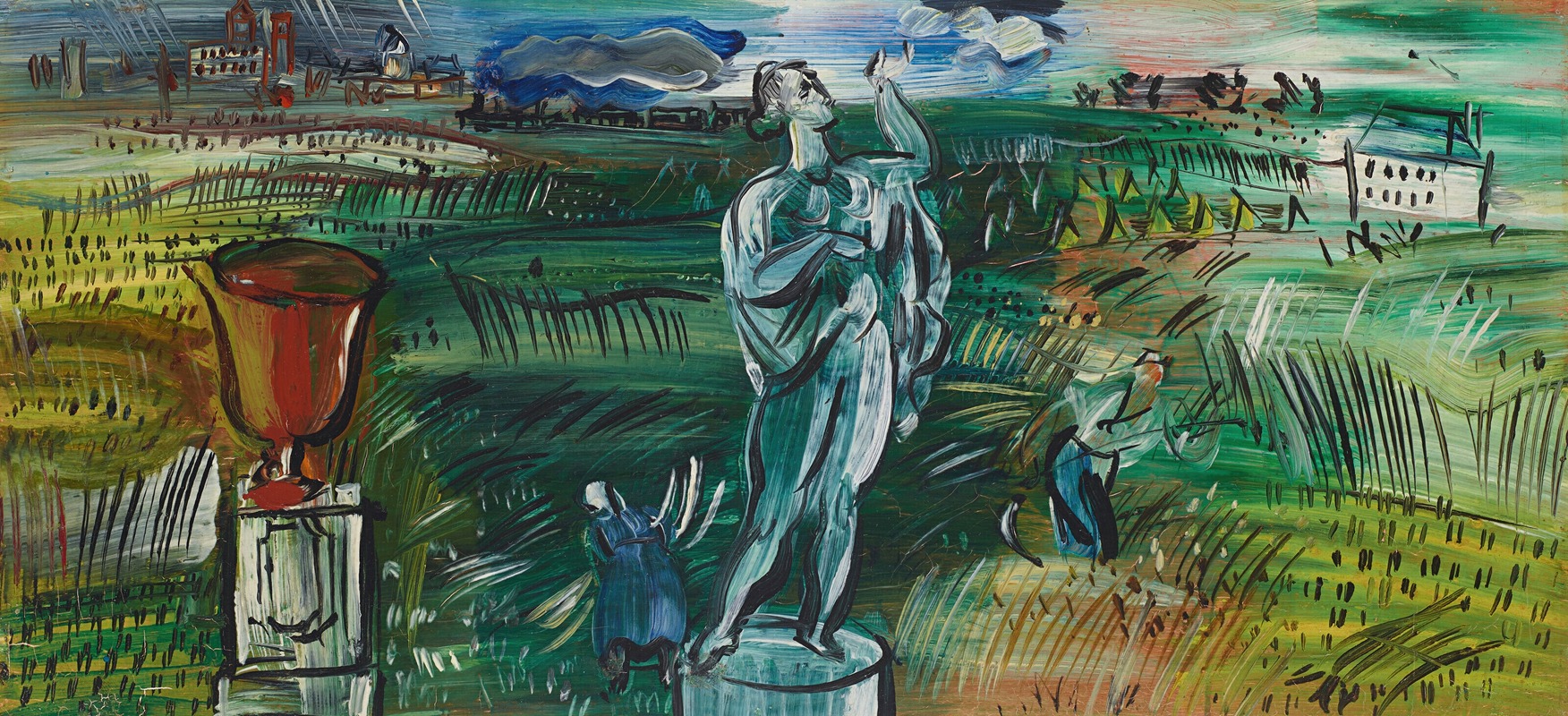 Raoul Dufy - La Statue