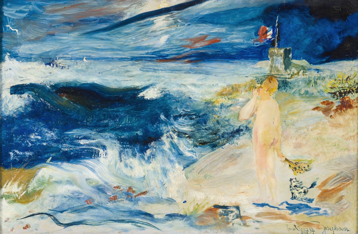 Ernst Josephson - At the Seashore