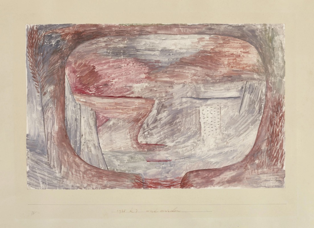 Paul Klee - Wird erwachen (Will Awaken)