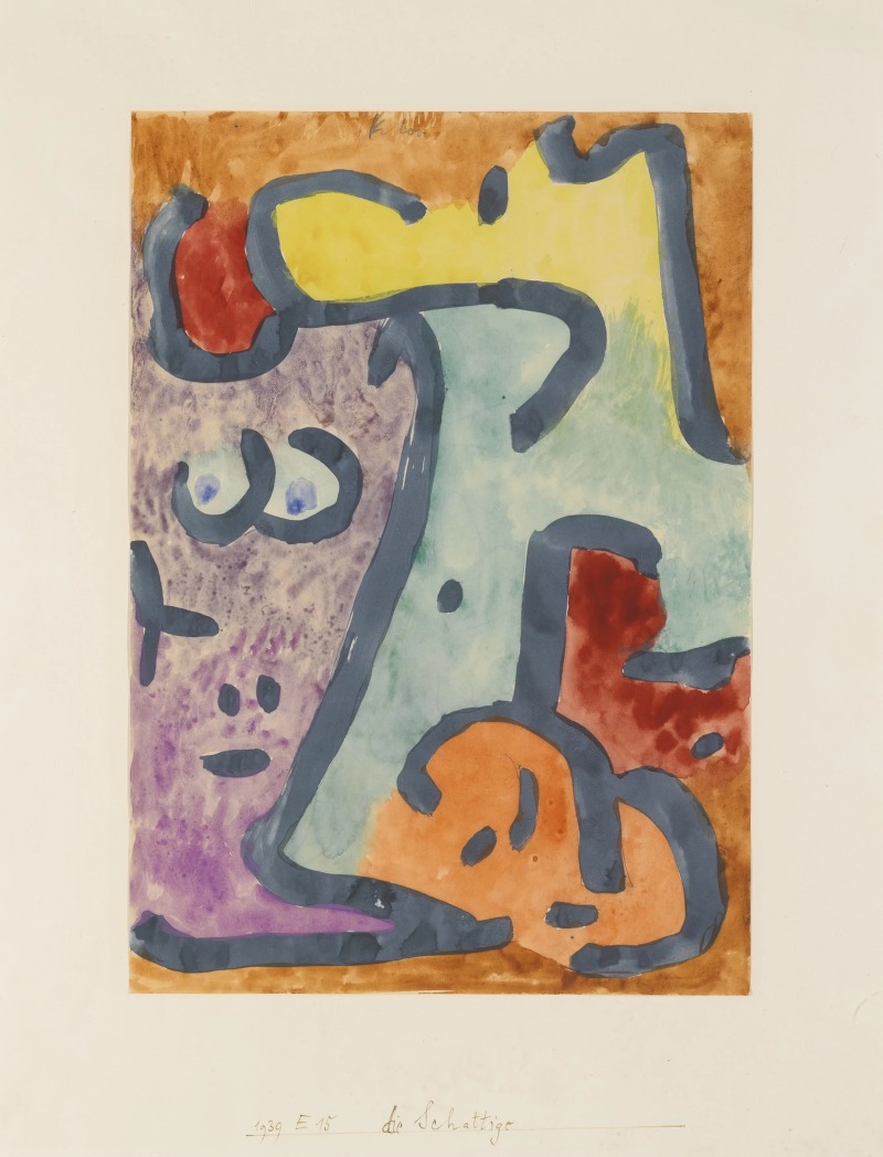 Paul Klee - Die Schattige (The shadowy one)