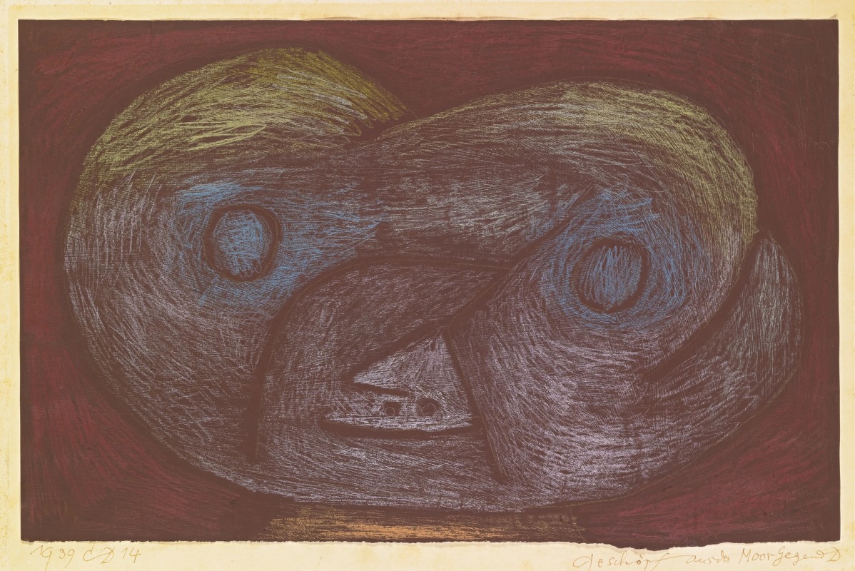Paul Klee - Geschöpf aus der Moor Gegend D (Creature of the Moorland D)