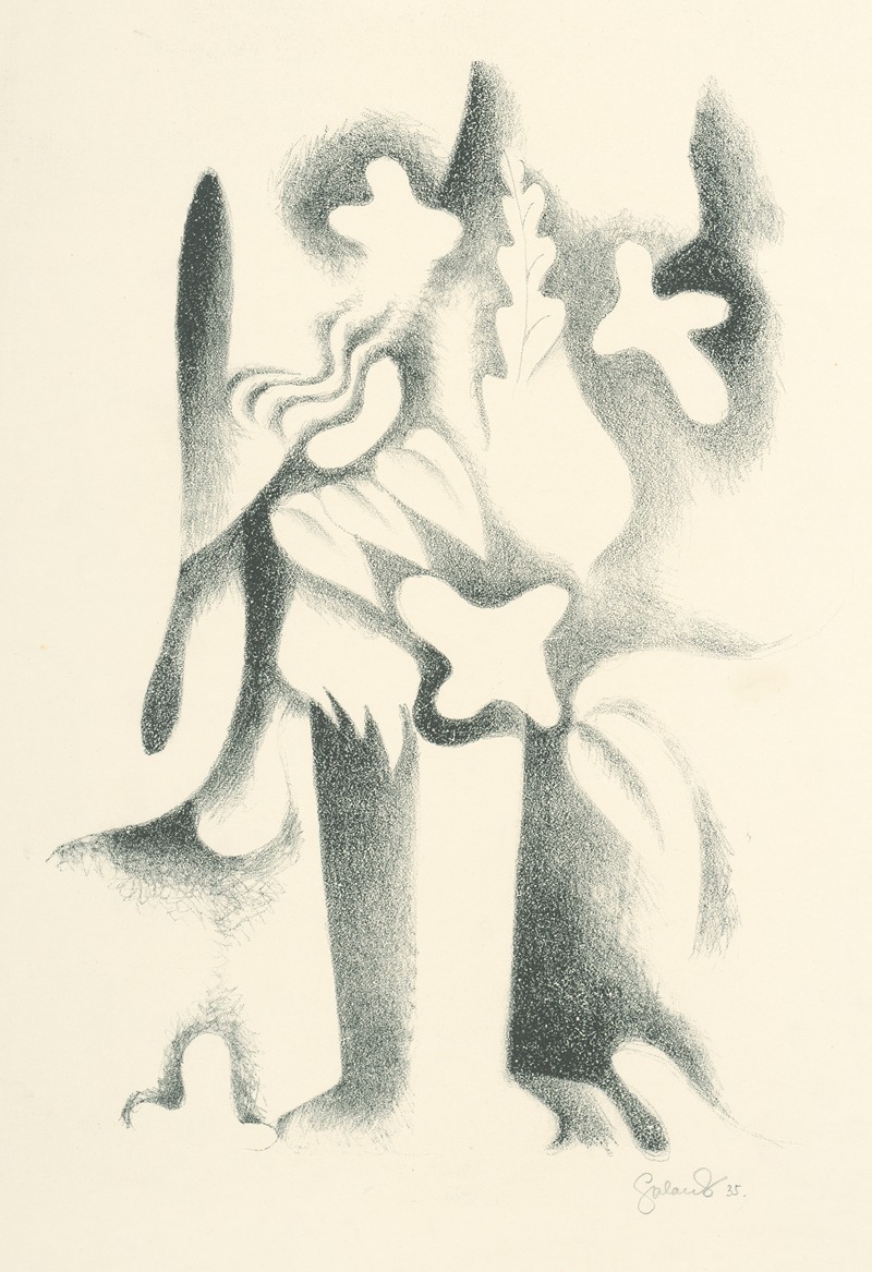 Mikuláš Galanda - Váza s orchideami
