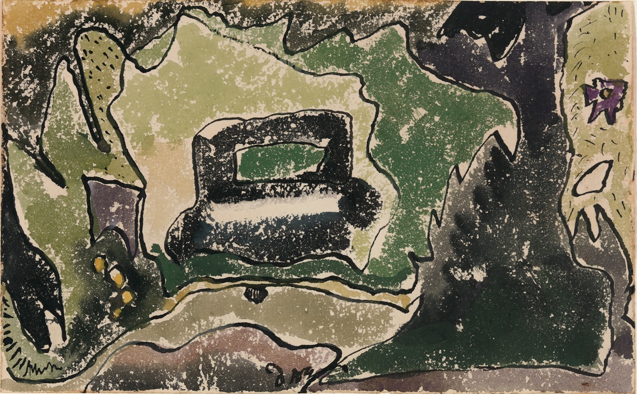 Arthur Dove - Car across the Street