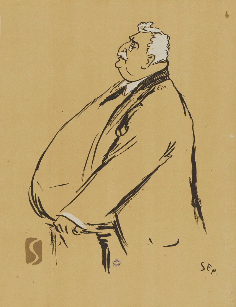 Georges Goursat (Sem) - M. Jean de Bonnefon