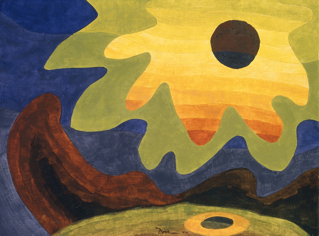 Arthur Dove - Sun