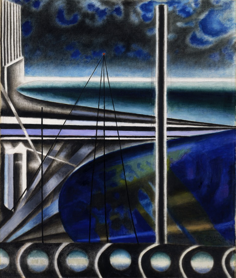 Joseph Stella - Metropolitan Port