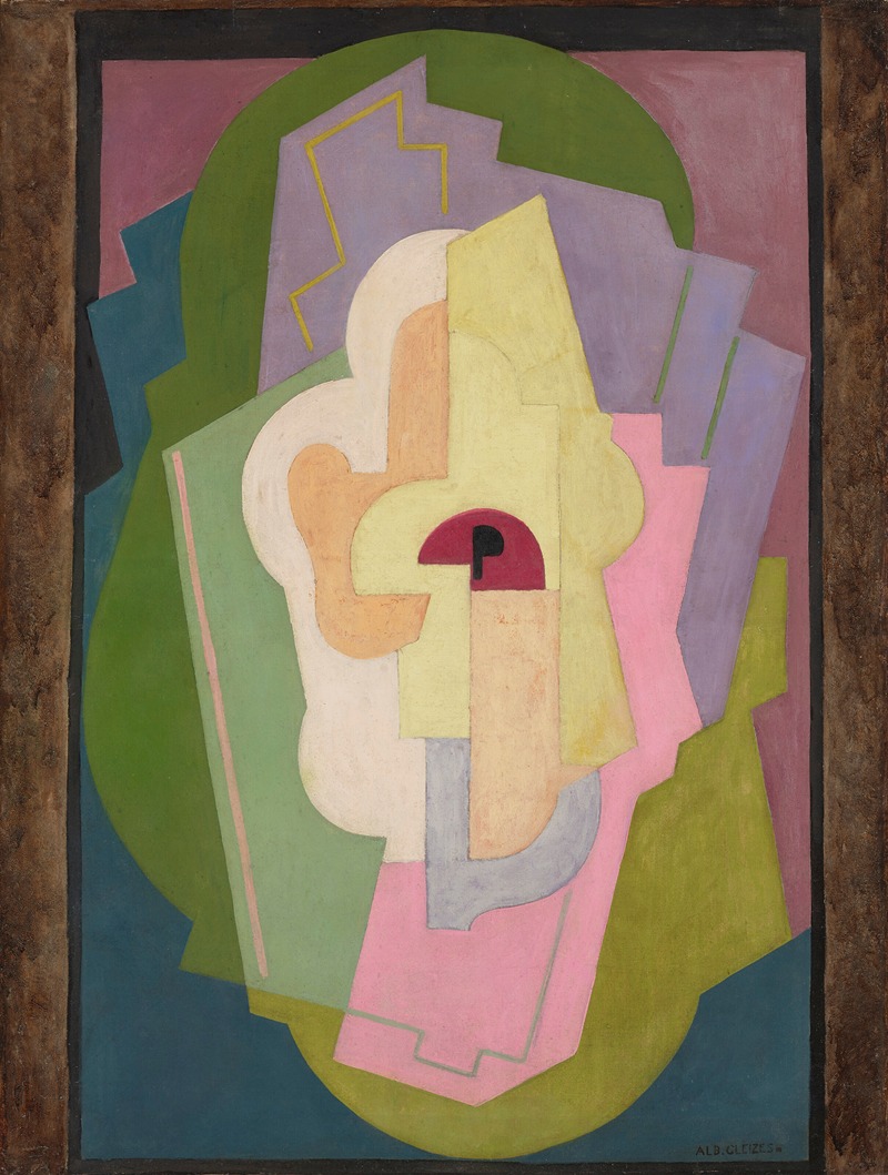 Composition ou New York by Albert Gleizes - Artvee