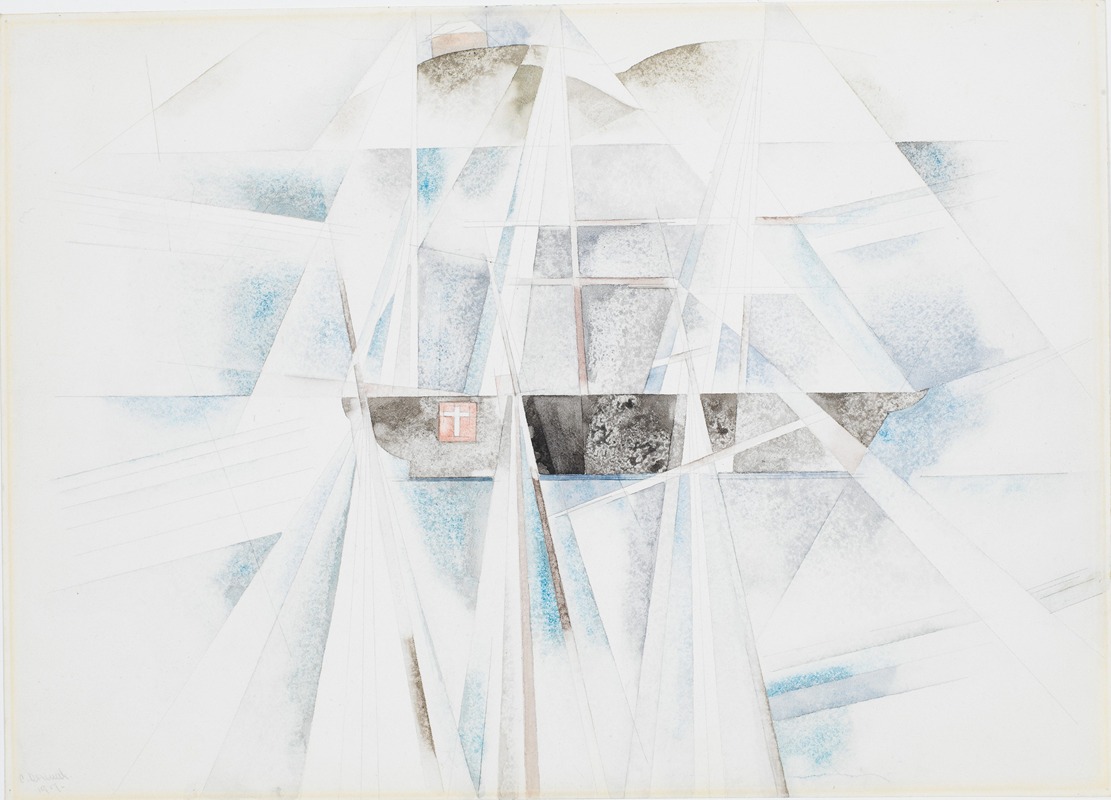 Charles Demuth - Bermuda No. 2, The Schooner