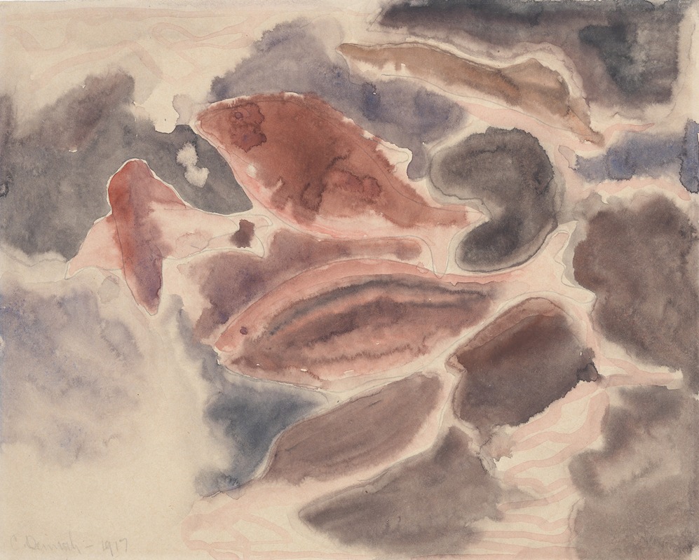 Charles Demuth - Fish Series, No. 2