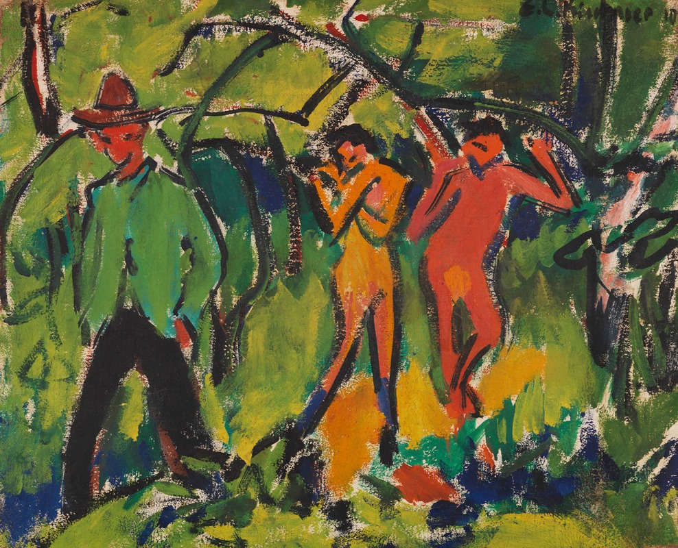 Ernst Ludwig Kirchner - Im Wald