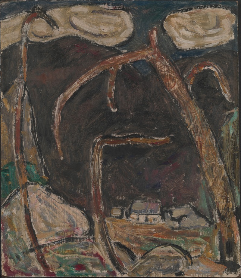 Marsden Hartley - The Dark Mountain, No. 1