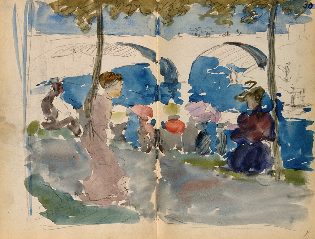 Maurice Prendergast - Paris Sketchbook