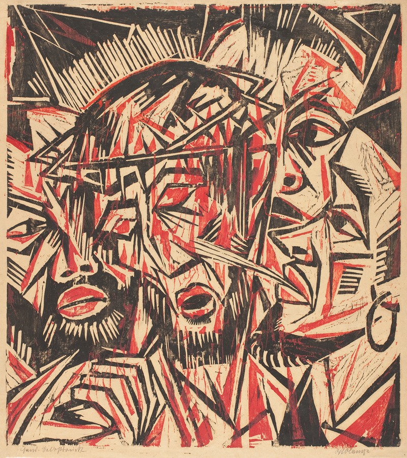 Otto Lange - The Mocking of Christ