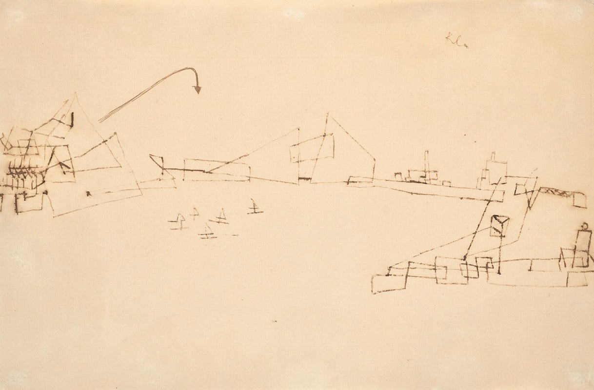 Paul Klee - Kriegshafen (Naval Port)