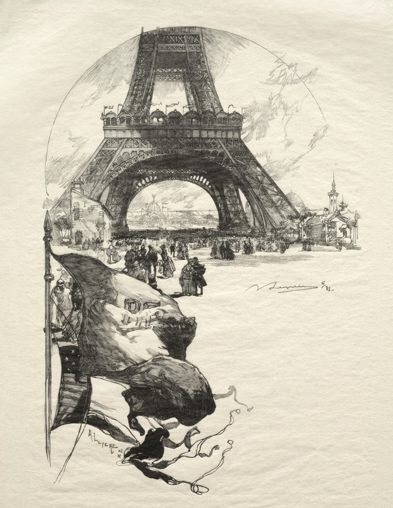 Auguste Louis Lepère - La Tour Eiffel
