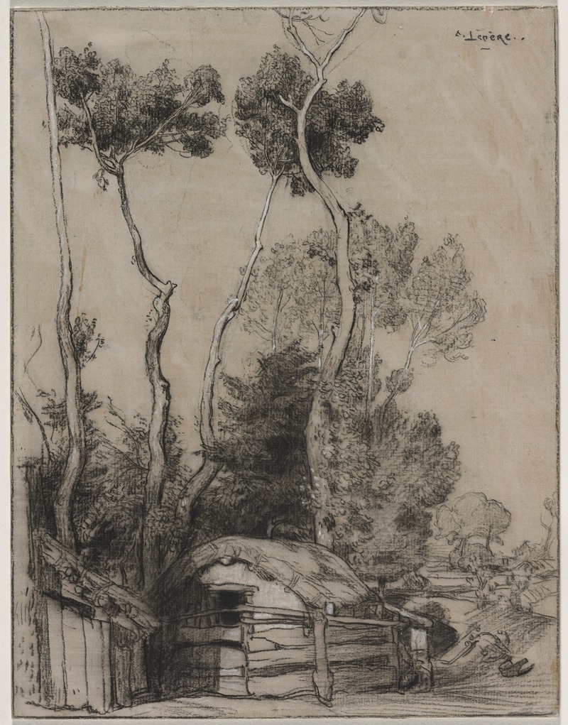 Auguste Louis Lepère - Landscape with Cottages