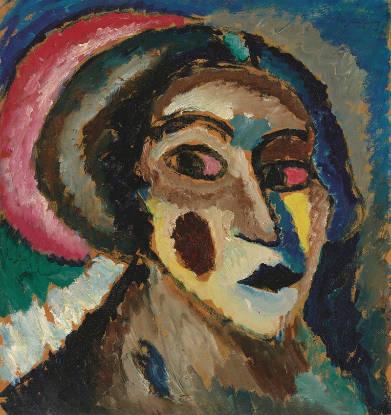 Alexej von Jawlensky - Die Griechin